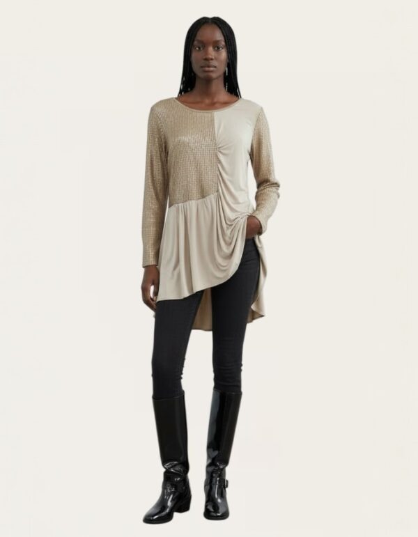 Shadow Bloom Blouse S-59